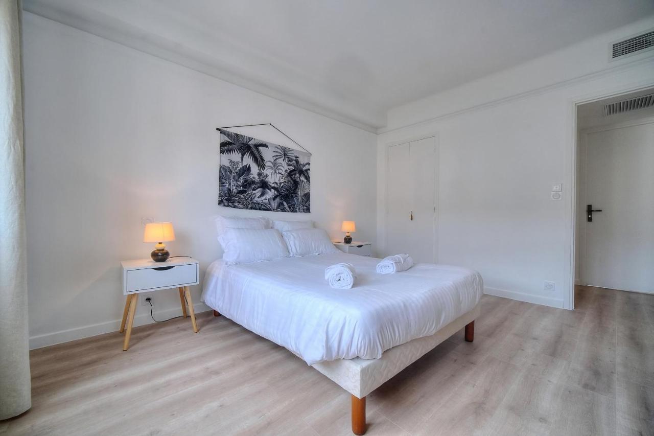Immogroom - Spacious 3-Room Apartment - Garage - Terrace - Air Conditioning คานส์ ภายนอก รูปภาพ
