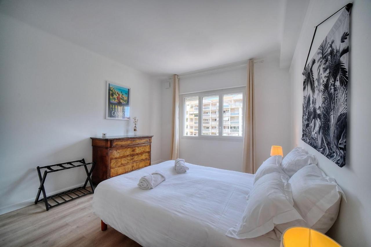 Immogroom - Spacious 3-Room Apartment - Garage - Terrace - Air Conditioning คานส์ ภายนอก รูปภาพ