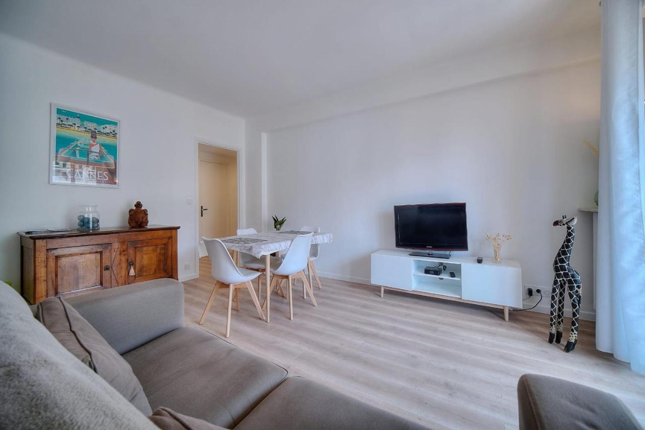 Immogroom - Spacious 3-Room Apartment - Garage - Terrace - Air Conditioning คานส์ ภายนอก รูปภาพ