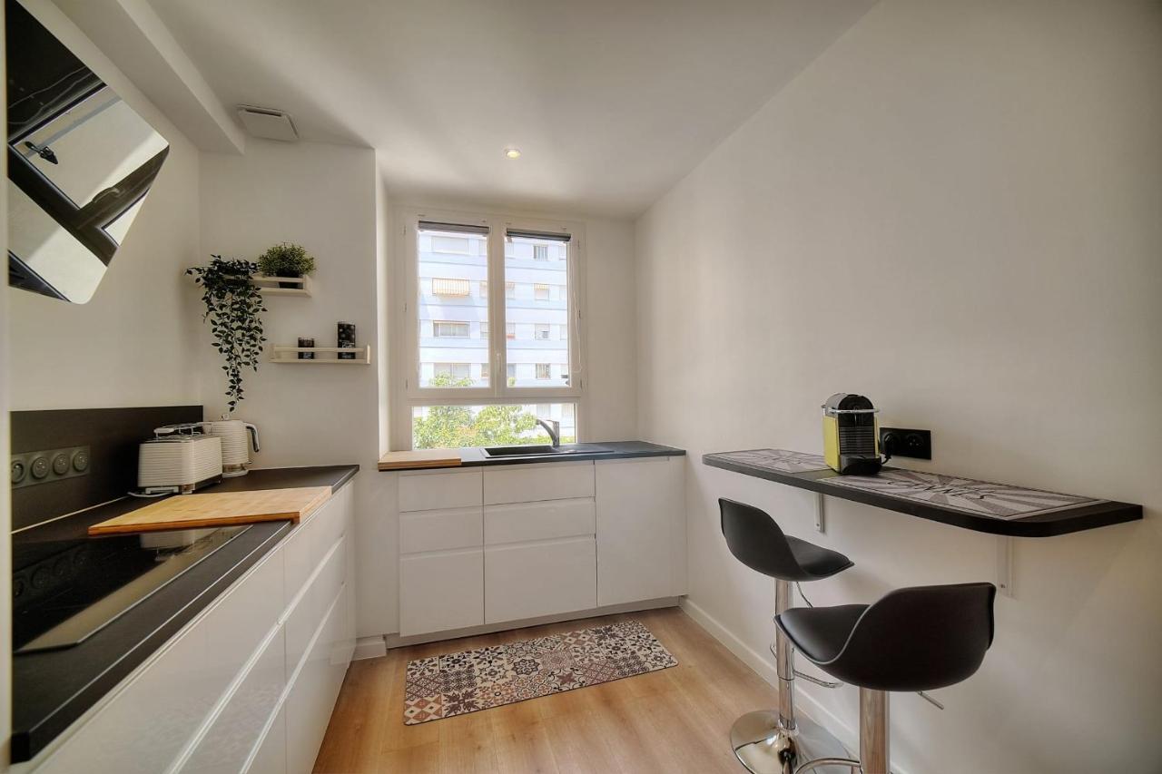 Immogroom - Spacious 3-Room Apartment - Garage - Terrace - Air Conditioning คานส์ ภายนอก รูปภาพ