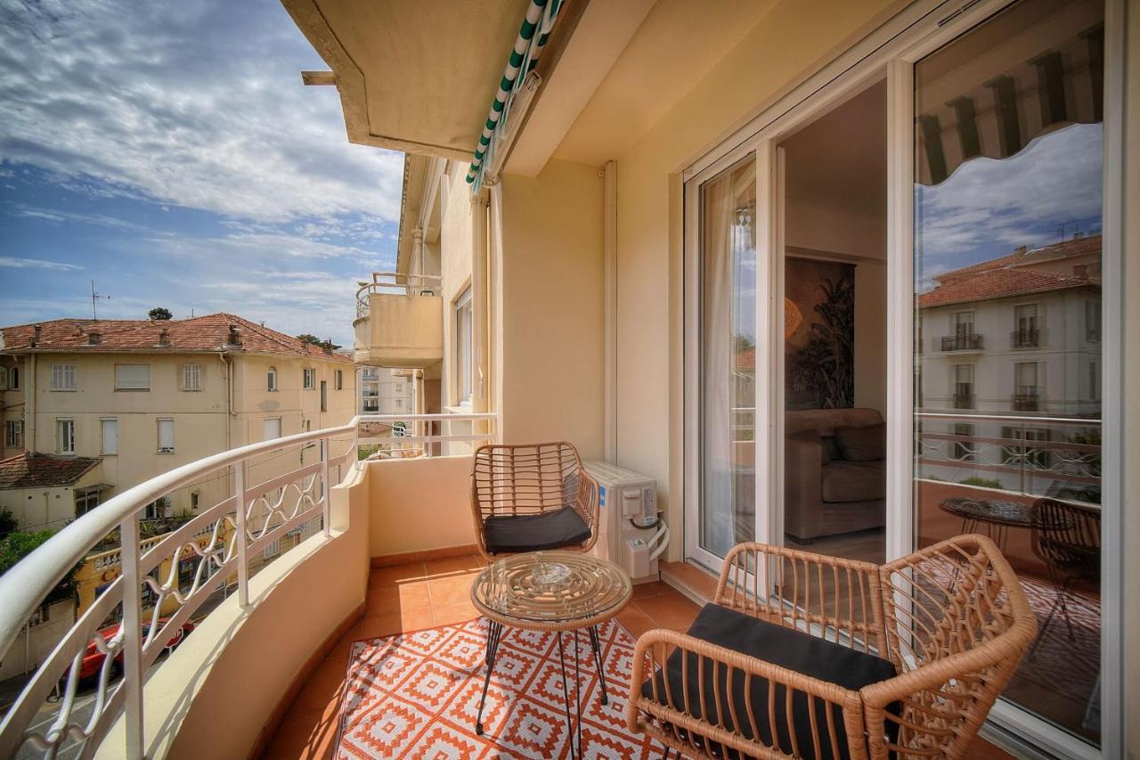Immogroom - Spacious 3-Room Apartment - Garage - Terrace - Air Conditioning คานส์ ภายนอก รูปภาพ